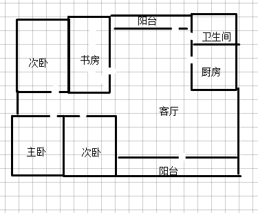 青青家園二期精裝大三房可以改四房安靜出行方便拎包入住