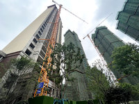 兴华·尚都学府6月工程进度：8/9#楼已建到31层！