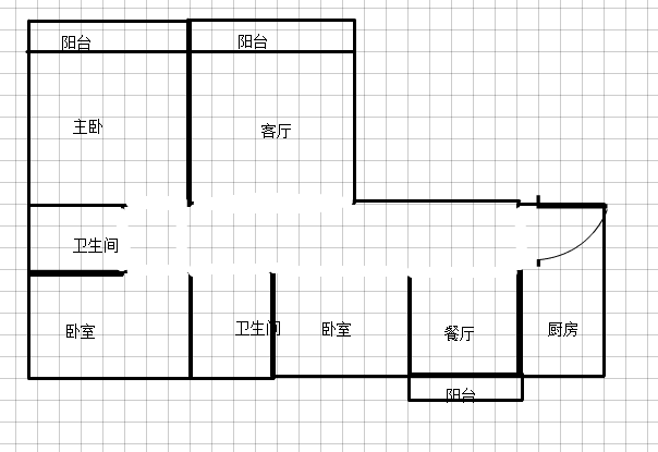 南城新区都市高尔夫边户中高好楼层大三房有钥匙