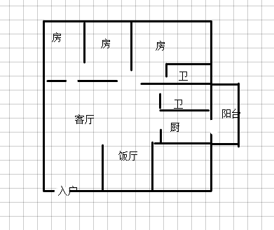 恒迪建材市場大三房拎包入住方便看房家里保養(yǎng)的很好