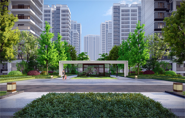 蓝天花园|家住公园旁，让生活春暖花开!