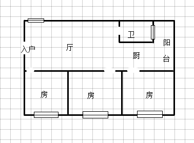 环球广场旁紫荆苑毛坯三房楼年新出行方便生活配套齐全