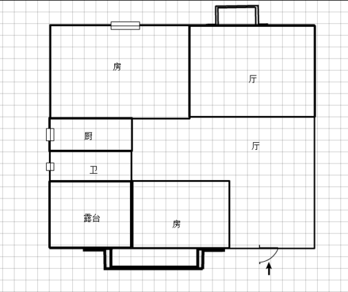 綠地香格里拉毛坯大兩房中間樓層看房方便