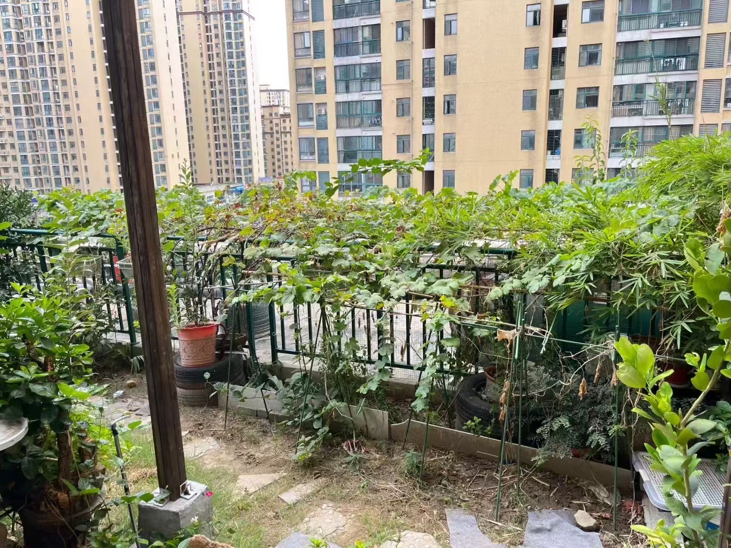 捡漏，新城壹号四期，带超大露台，边户，9成新装修，