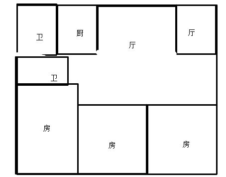 城南江汉星城毛坯大三房，沔阳公园风景一览无遗，诚意出售