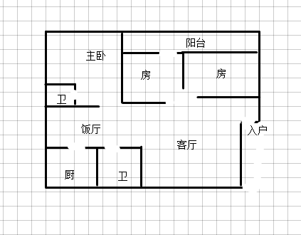 仙桃中学附近财所宿舍南北通透诚意出售