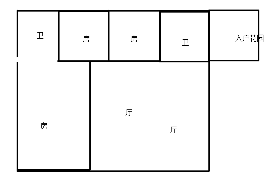 福星城精装三房，带入户花园，户型通透，保养新