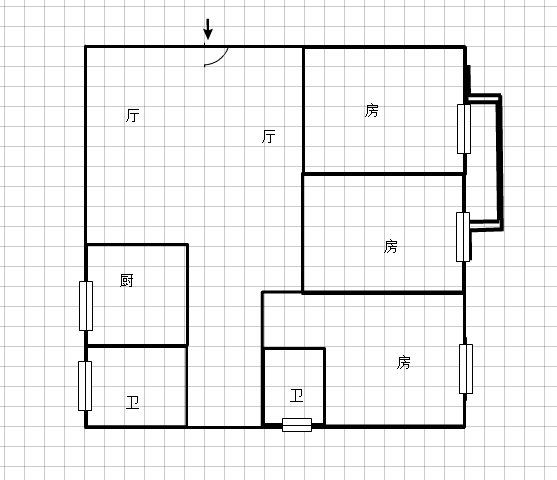 旺福園交通路商城附近精裝三房好樓層拎包入住誠意出售