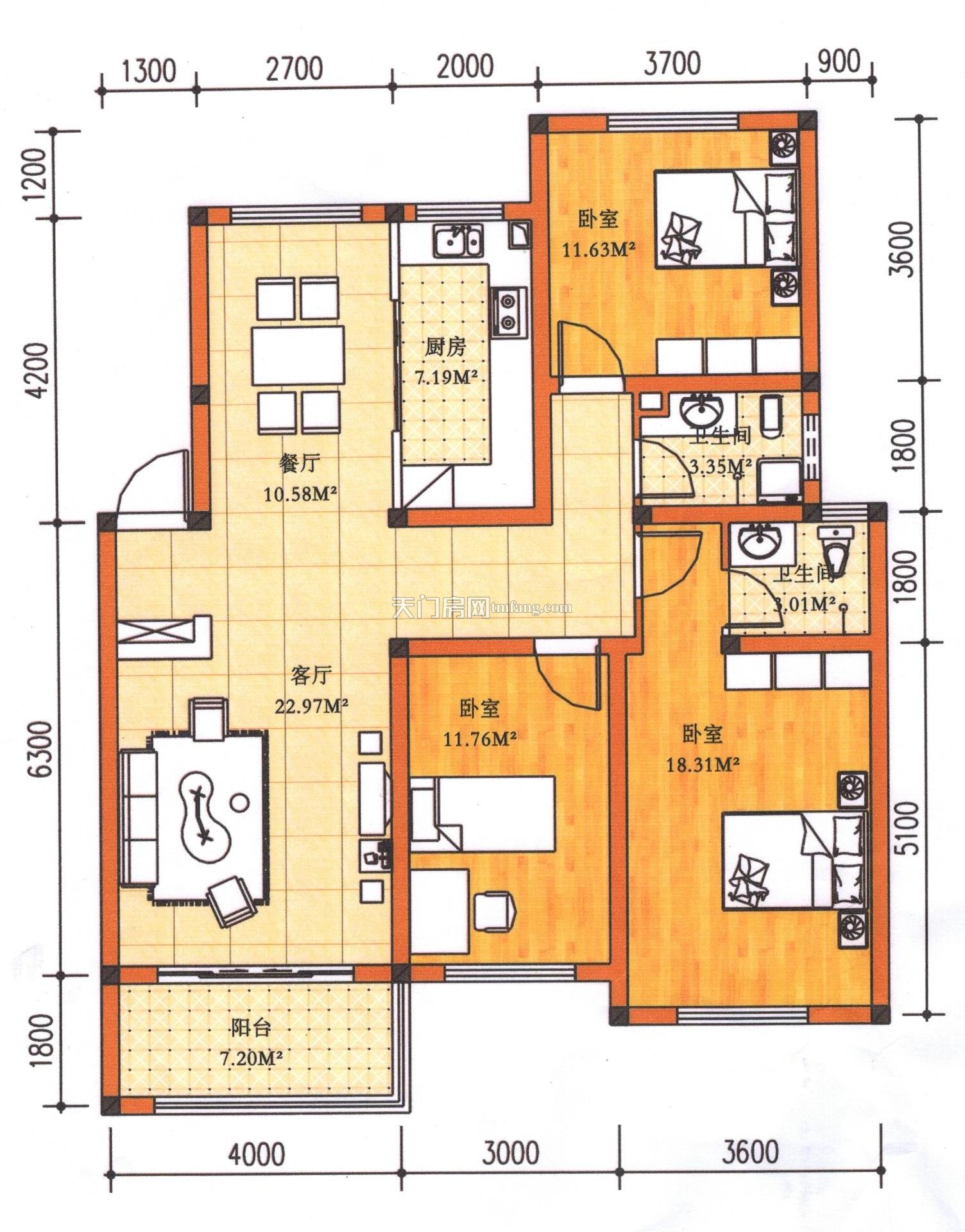 东林·南洋花园125户型