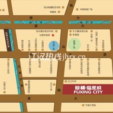 仙桃·福星城项目区位图