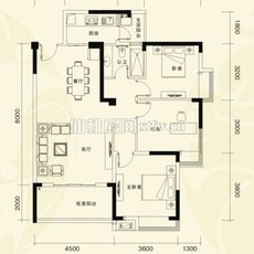 仙桃·福星城B6户型户型图