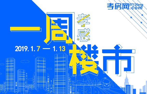 01月07日到01月13日 孝感新房成交232套