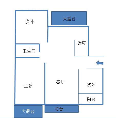 萬達旁，世紀城一期，精裝洋房， 此一套58萬