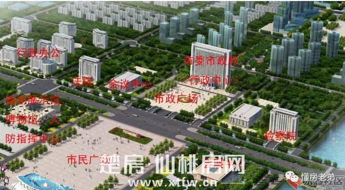 仙桃南城新区规划图未来将无限可期