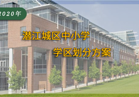 2020年潛江城區中小學學區劃分方案出爐