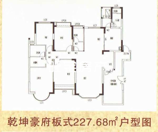 【乾坤豪府樓盤專家推薦】小區(qū) 226經(jīng)典大戶型