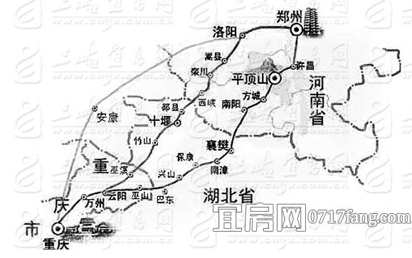 郑万铁路将过境宜昌 拟在兴山设站点