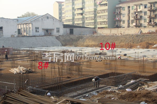 鸿景新城项目进度 4、6号楼已基本完工