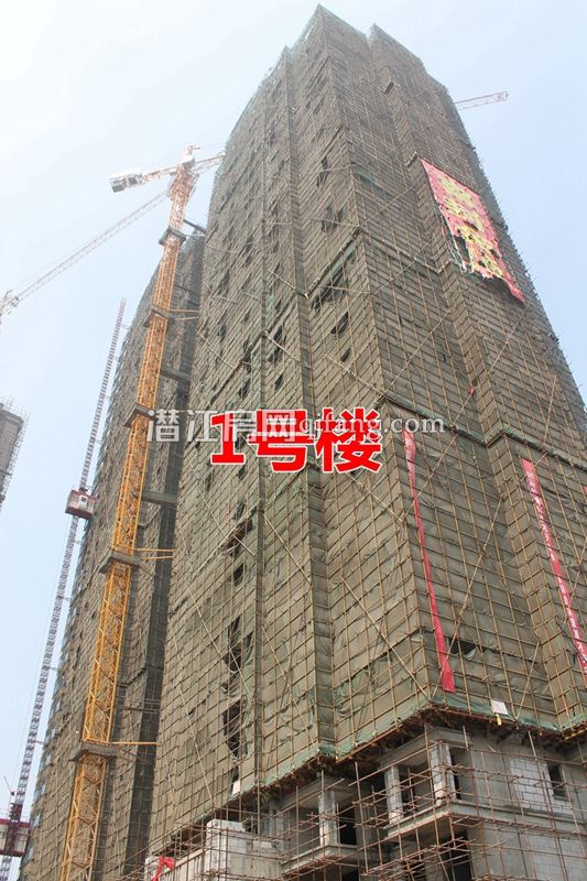 樟华国际4月工程进度 5、6号楼打桩完成