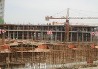华瑞鑫城5月最新项目进度 7号小高层已封顶