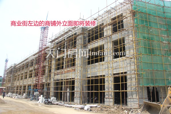 华茂阳光城8月工程进度：绿化建设初见成效