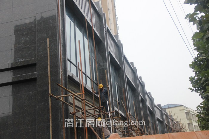 樟华国际8月工程进度 5号楼正在建地上9层