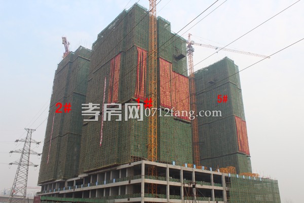 华耀天城12月工程进度 1、2、5号楼限时抢购