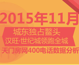 天门房网400购房热线11月来电数据分析报告