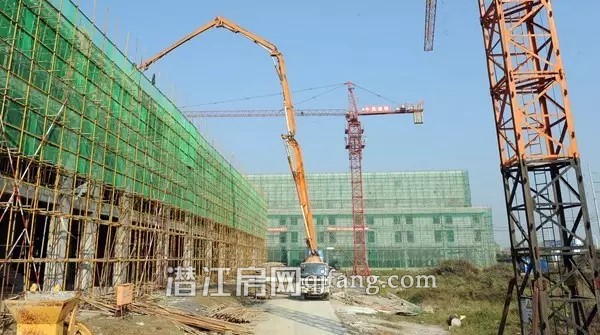 华中家居产业新城续建及装修工程紧锣密鼓