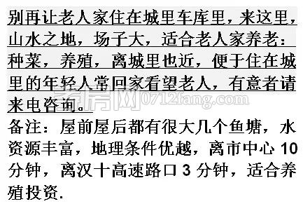 孝感安陸~獨棟私房~400平僅8萬元~急賣~急賣