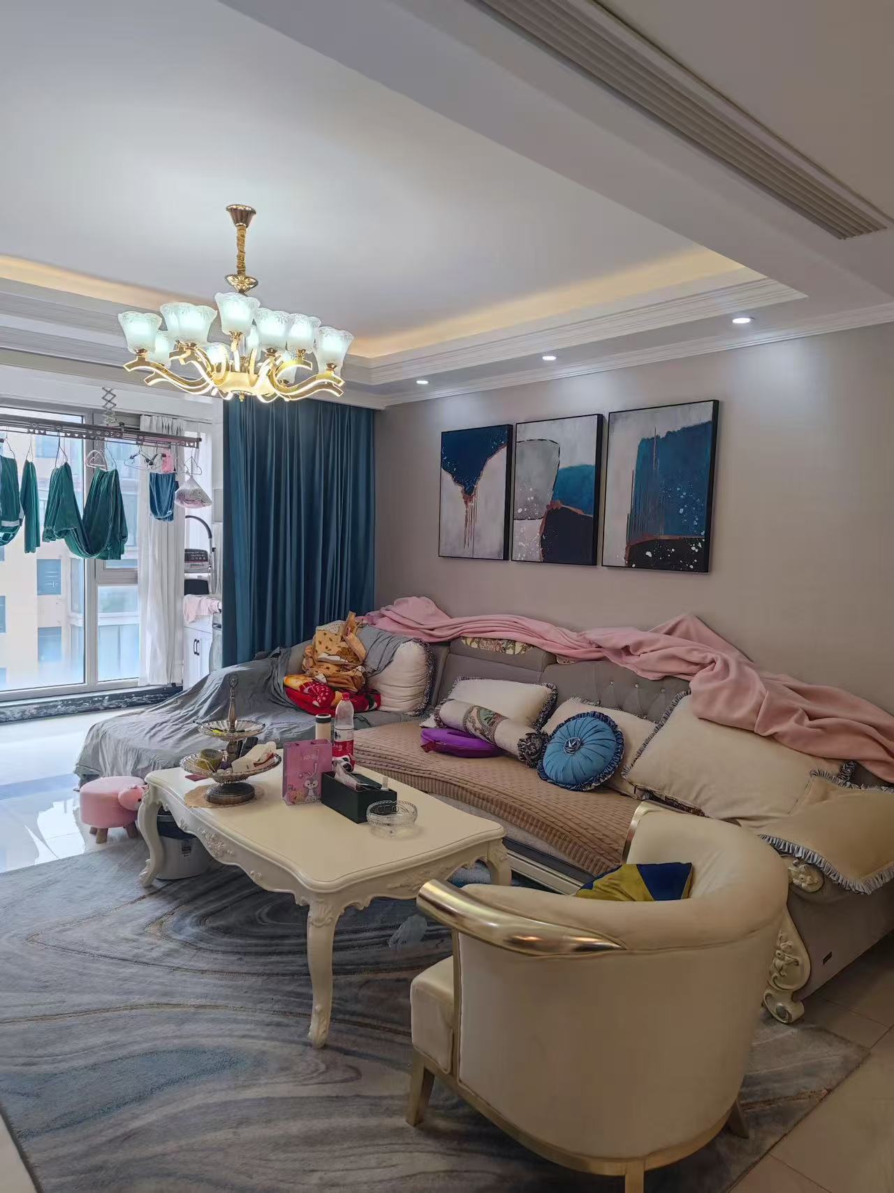 城南，新城壹号五期，精装三房，南北通透，好楼层，证满二