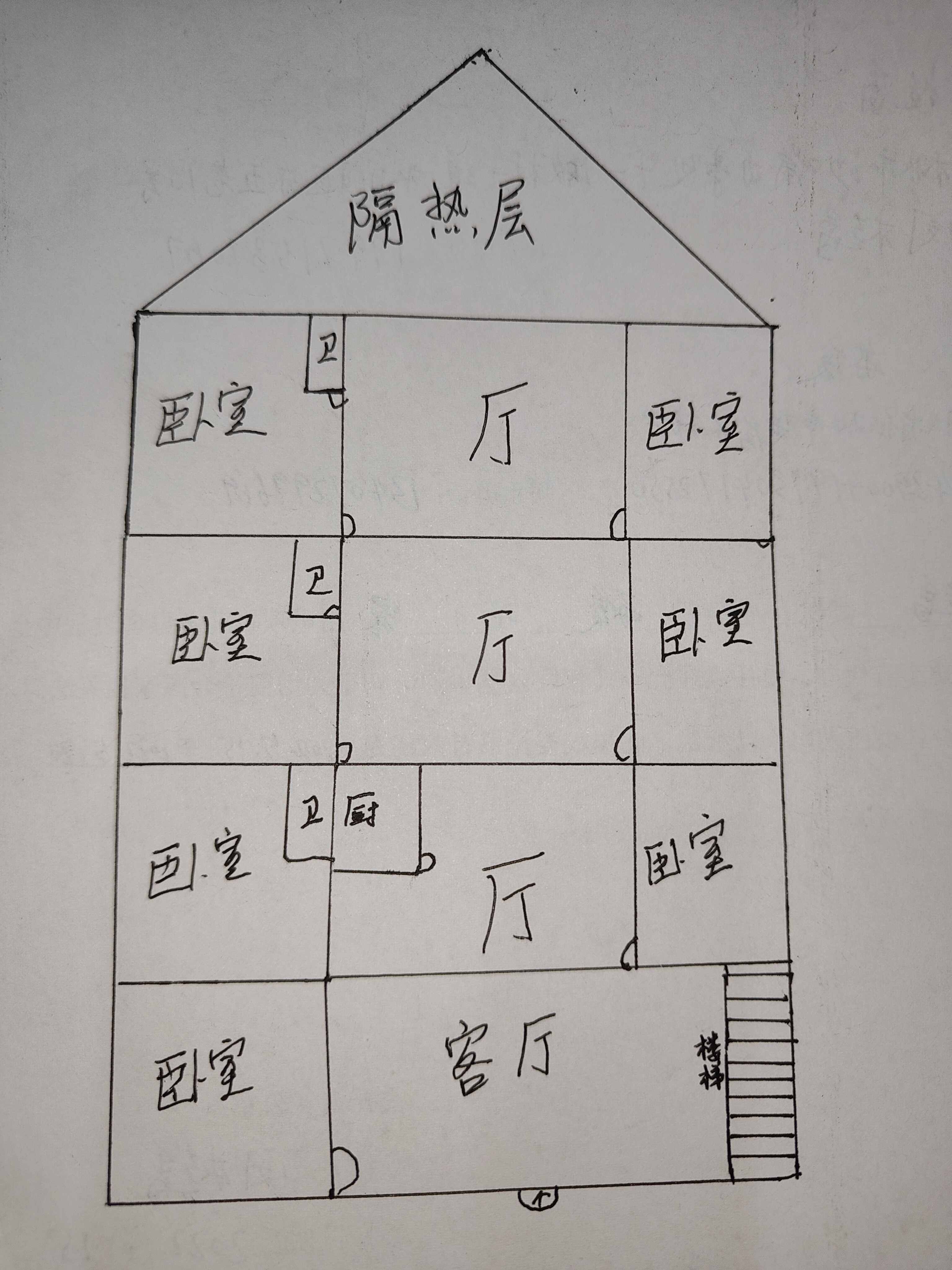 笆篓湾私房，三间四层，出场大，价格便宜，有钥匙方便看房