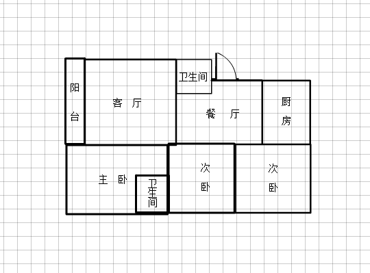 漢江路義星花園帶裝修三室兩廳兩衛(wèi)陽臺視野好