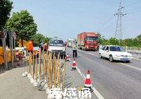 孝感人注意！G348漢川新河段半封閉施工約28天