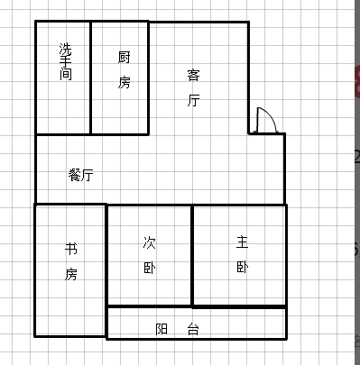 春江花園簡裝三房步梯好樓層