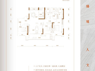 碧桂园·桃李江山YJ140-6户型图