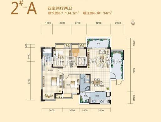 绿洲新城精装大三房全屋中央空调带大楼台看房方便