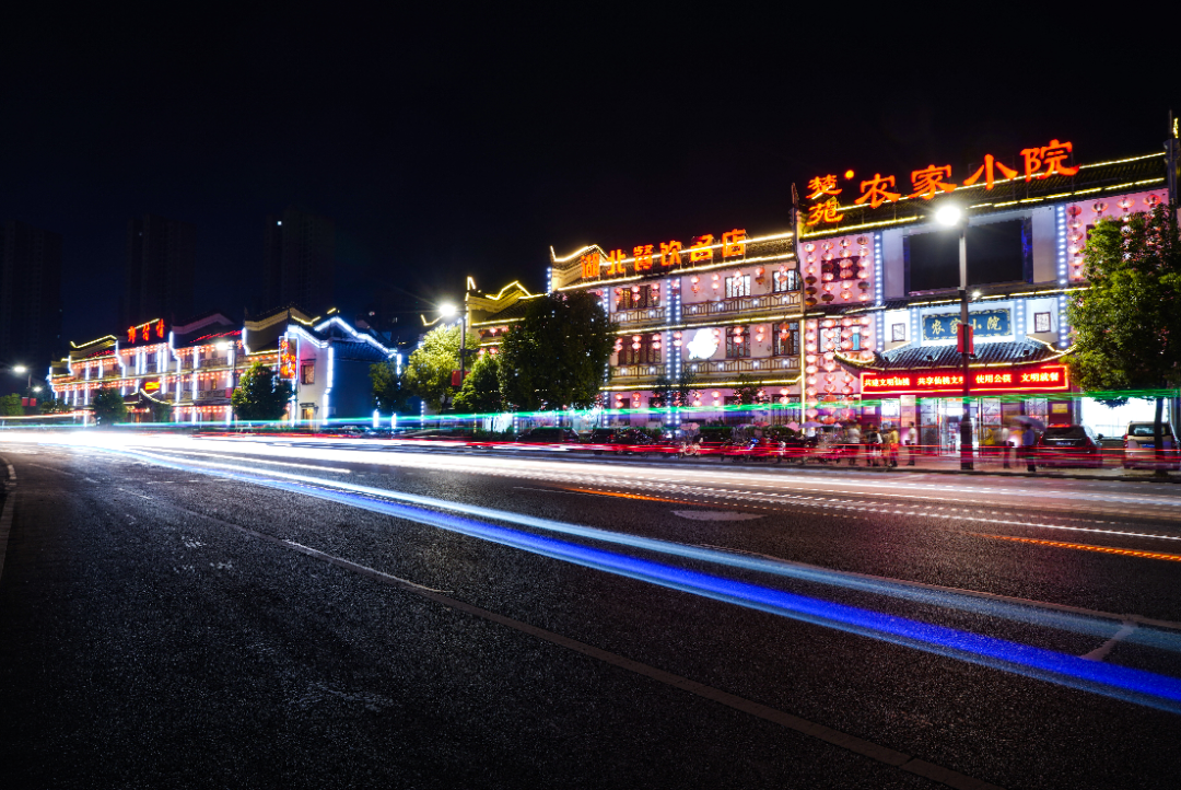 仙桃市夜景图片