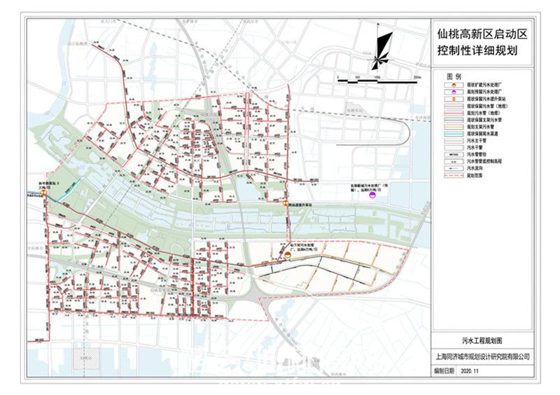 仙桃城西发展规划图图片