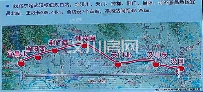 沿江高铁汉川路线图图片